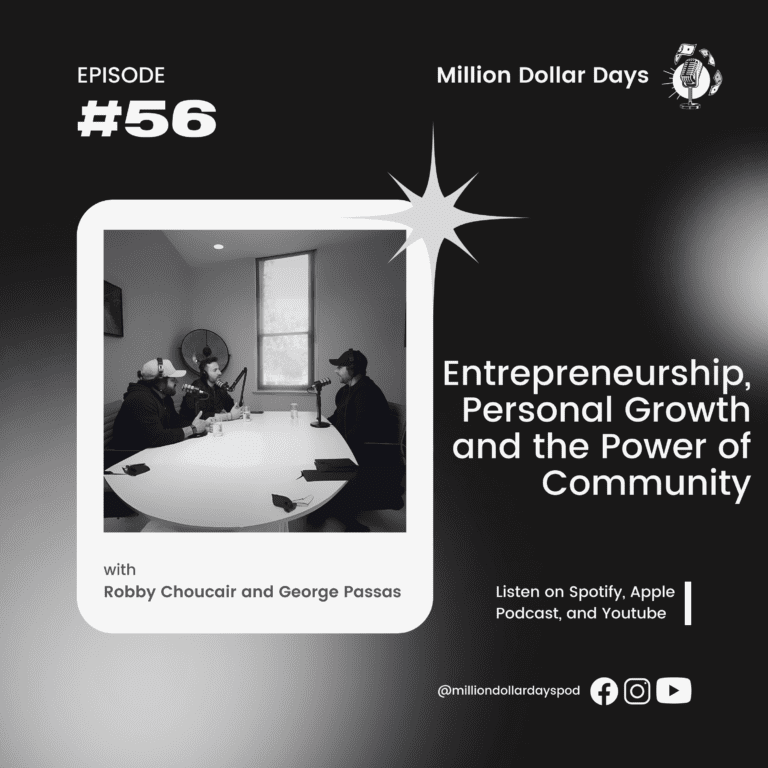 Entrepreneurship, Personal Growth, and the Power of Community 2024 1 EP 56 COVER ART