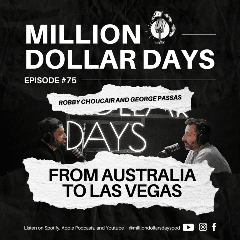 From Australia to Las Vegas 2 EP 75 COVER ART