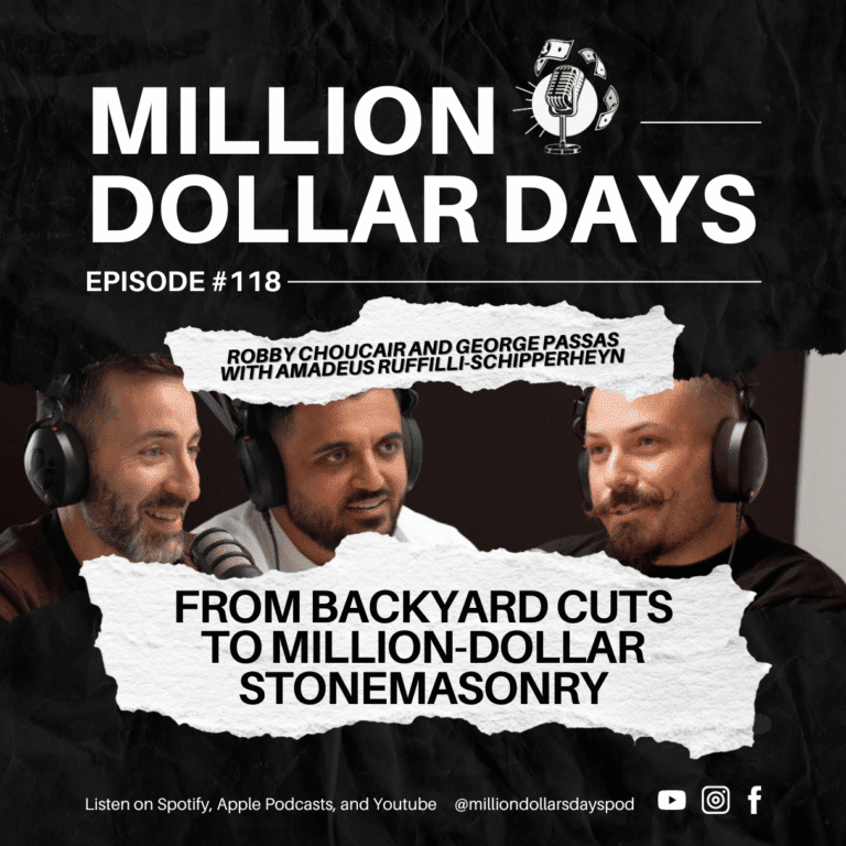 From Backyard Cuts to Million-Dollar Stonemasonry 1 From small backyard stonemasonry jobs to a million-dollar stonemasonry business, focusing on scaling operations, maintaining quality workmanship, and increasing profitability.